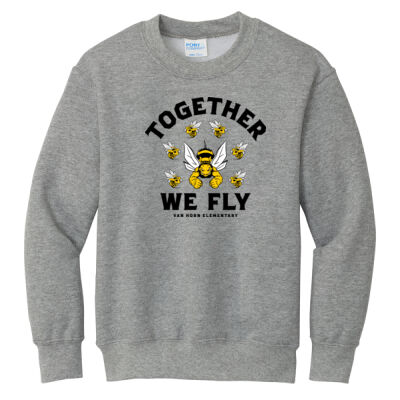    - Youth Core Fleece Crewneck Sweatshirt  23-24 School Year Thumbnail